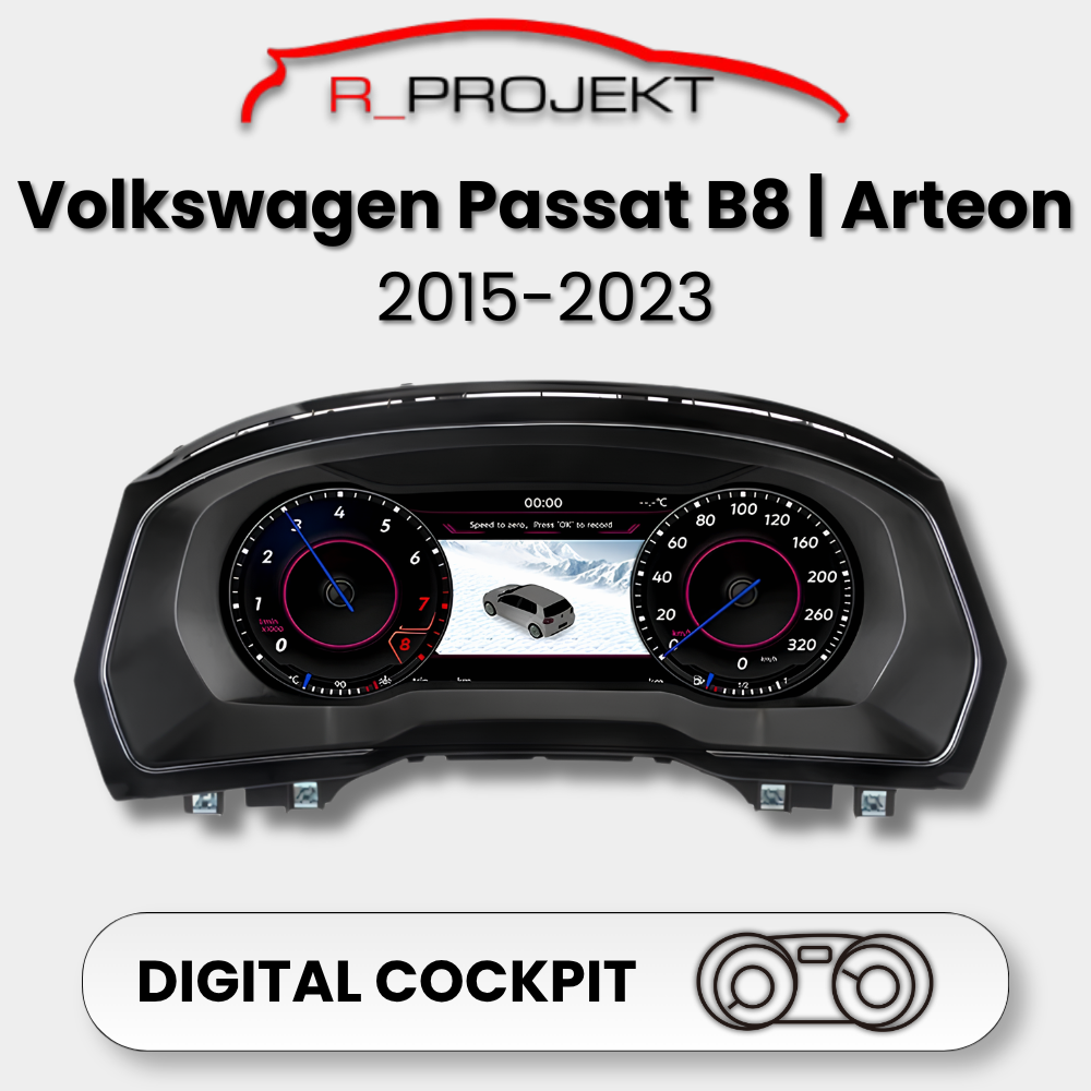 Digitales Armaturenbrett 12,3" Volkswagen Passat B8 | Arteon 2015-2023