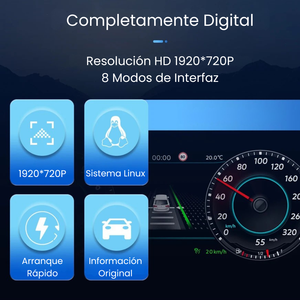 Digitales Kombiinstrument 12,3 Zoll Volkswagen T6 Multivan Caravelle Transporter 2016-2020