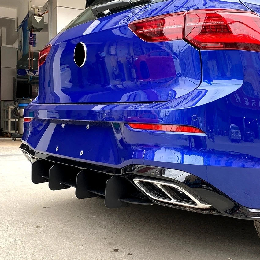 Rear bumper diffuser Volkswagen Golf 8 MK8 GTI GTE R-Line – R_PROJEKT
