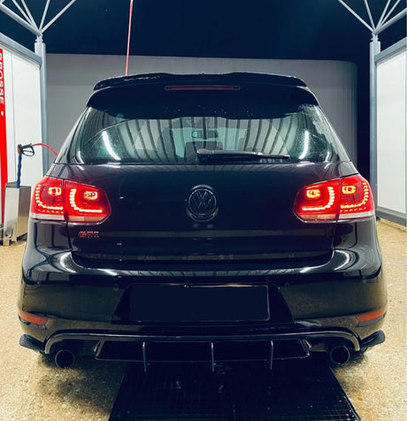 Difusor trasero paragolpes VOLKSWAGEN GOLF MK6 GTI - RProjekt