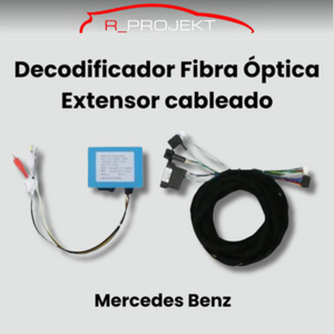 Decodificador Fibra óptica Harman Kardon / Extensor fibra óptica Mercedes