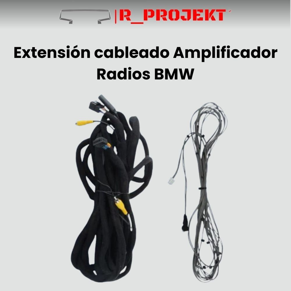 Extensión cableado Amplificador Radios ANDROID BMW