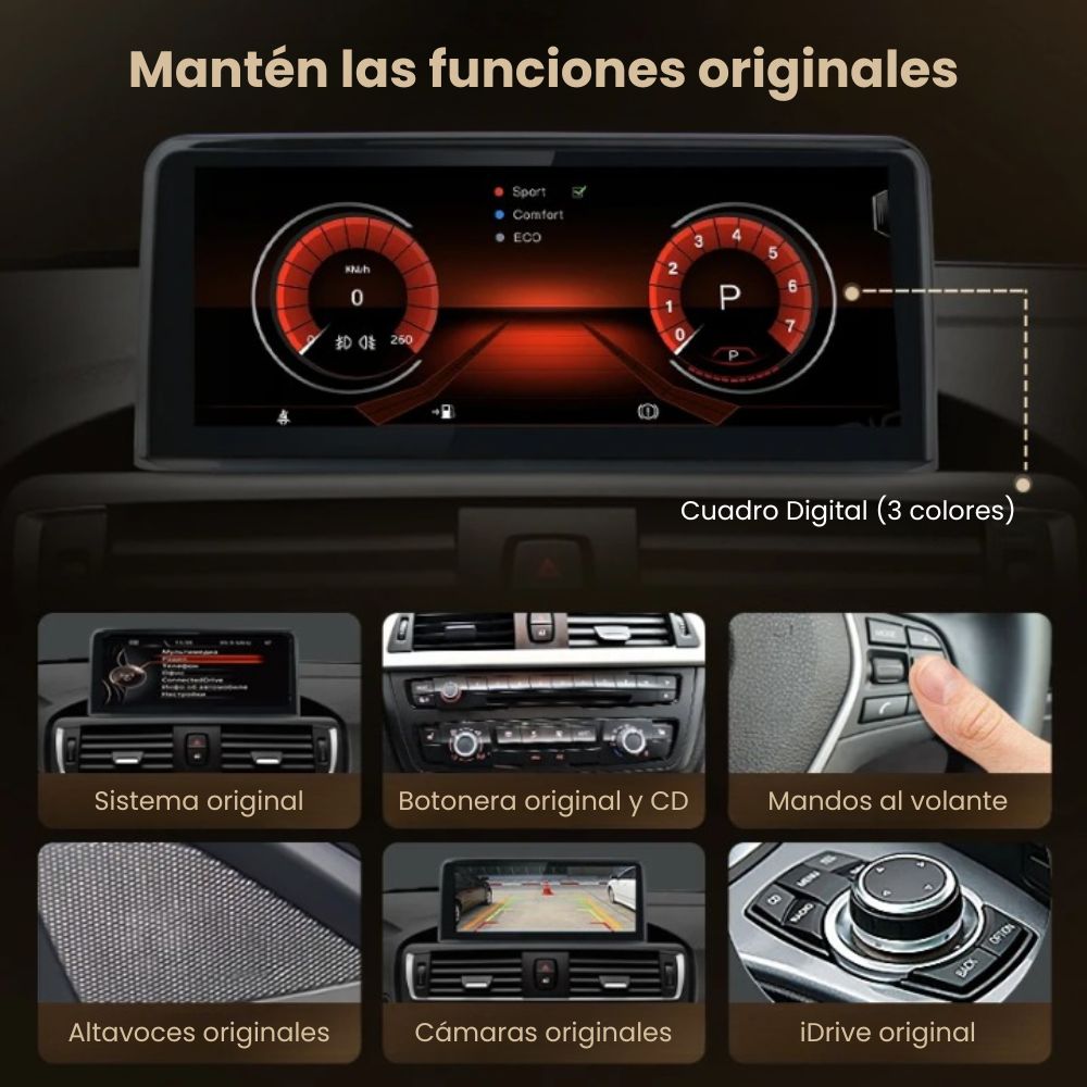 Android Auto Radio Carplay X3 E83 10" 2004-2010