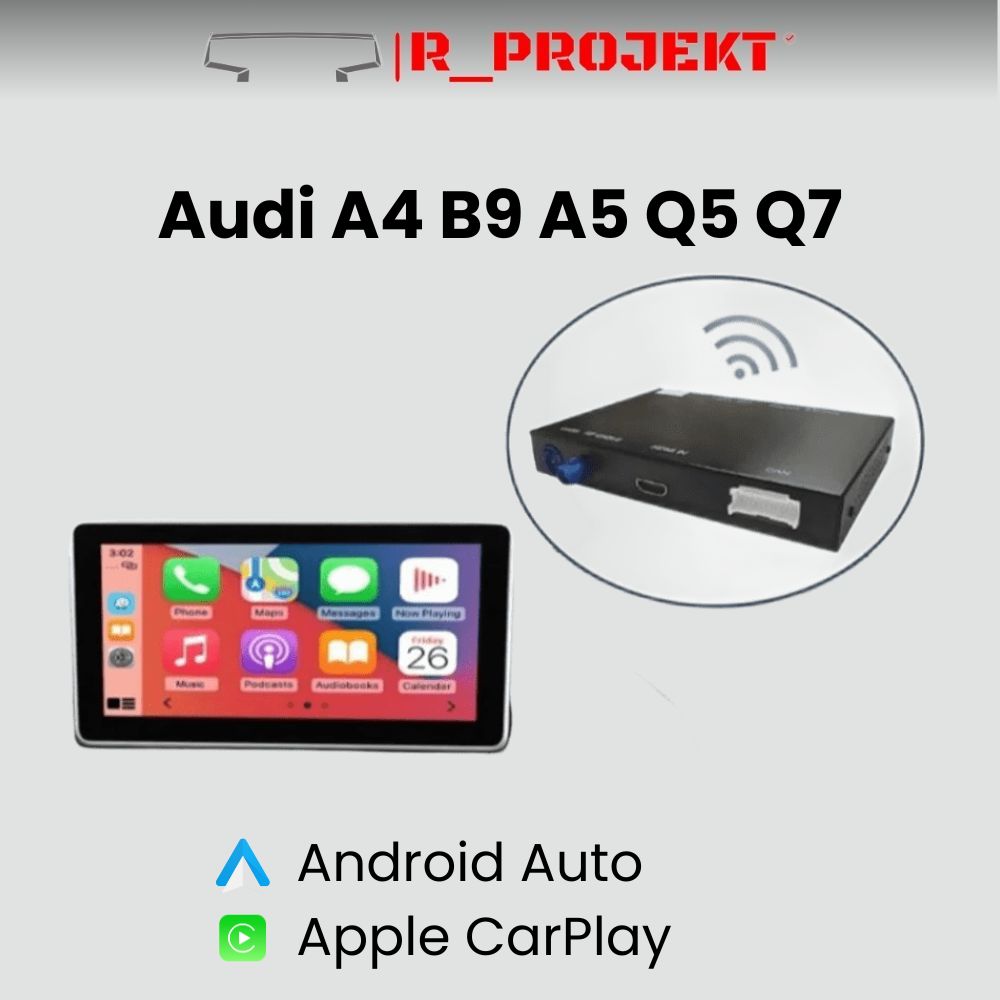 Apple CarPlay Android Auto-Schnittstelle Audi A4 B9 A5 Q5 Q7