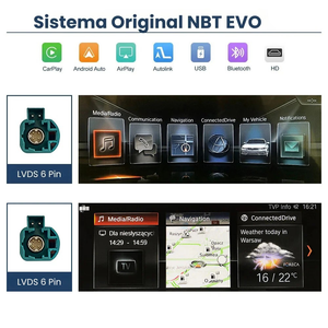 Apple CarPlay Android Auto Module BMW Series 1 / 2 / 3 / 4 / 5 / 6 / 7 / X1 / X3 / X4 / X5 / X6