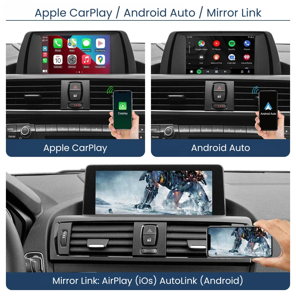 Módulo Apple CarPlay Android Auto BMW Serie 1 / 2 / 3 / 4 / 5 / 6 / 7 / X1 / X3 / X4 / X5 / X6