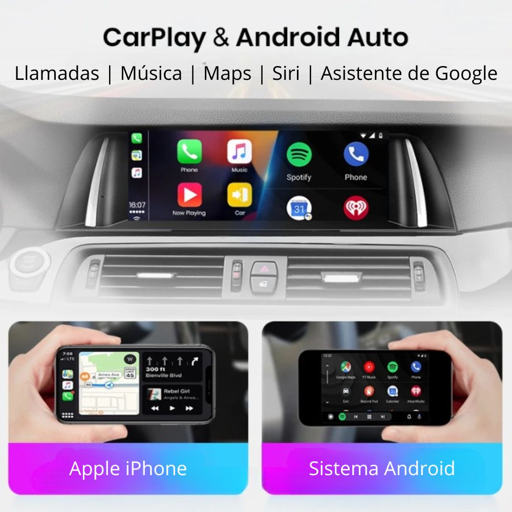 Radio Android Auto Carplay BMW Serie 5 F10 F11 2011 - 2017