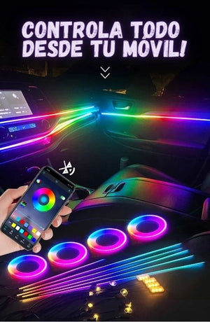 Luz LED Ambiental interior RGB RProjekt