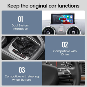 Módulo Apple CarPlay Android Auto Audi A1 8X Q3 8U 2012-2018