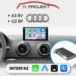 Módulo Apple CarPlay Android Auto Audi A3 8V Q2 8P 2013-2018 MIB / MIB2