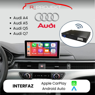 Apple CarPlay Android Auto Module Audi A4 B9 A5 Q5 Q7 