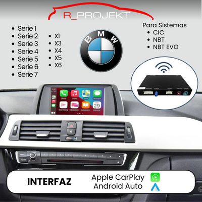 Apple CarPlay Android Auto Module BMW Series 1 / 2 / 3 / 4 / 5 / 6 / 7 / X1 / X3 / X4 / X5 / X6