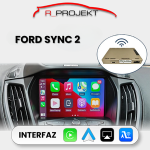 Módulo Apple CarPlay Android Auto Ford Focus C-Max Mondeo Fiesta SYNC 2 2012-2015