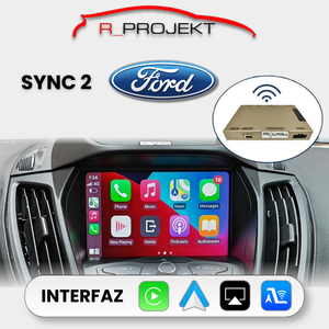 Apple CarPlay Android Auto Modul Ford Focus C-Max Mondeo Fiesta SYNC 2 2012 - 2015