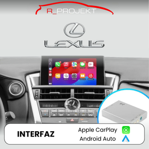 Módulo Apple CarPlay Android Auto Lexus NX RX IS ES GS RC CT LS 2014-2019