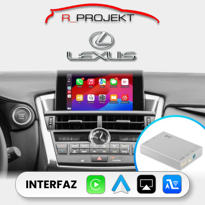 Módulo Apple CarPlay Android Auto Lexus NX RX IS ES GS RC CT LS 2014-2019