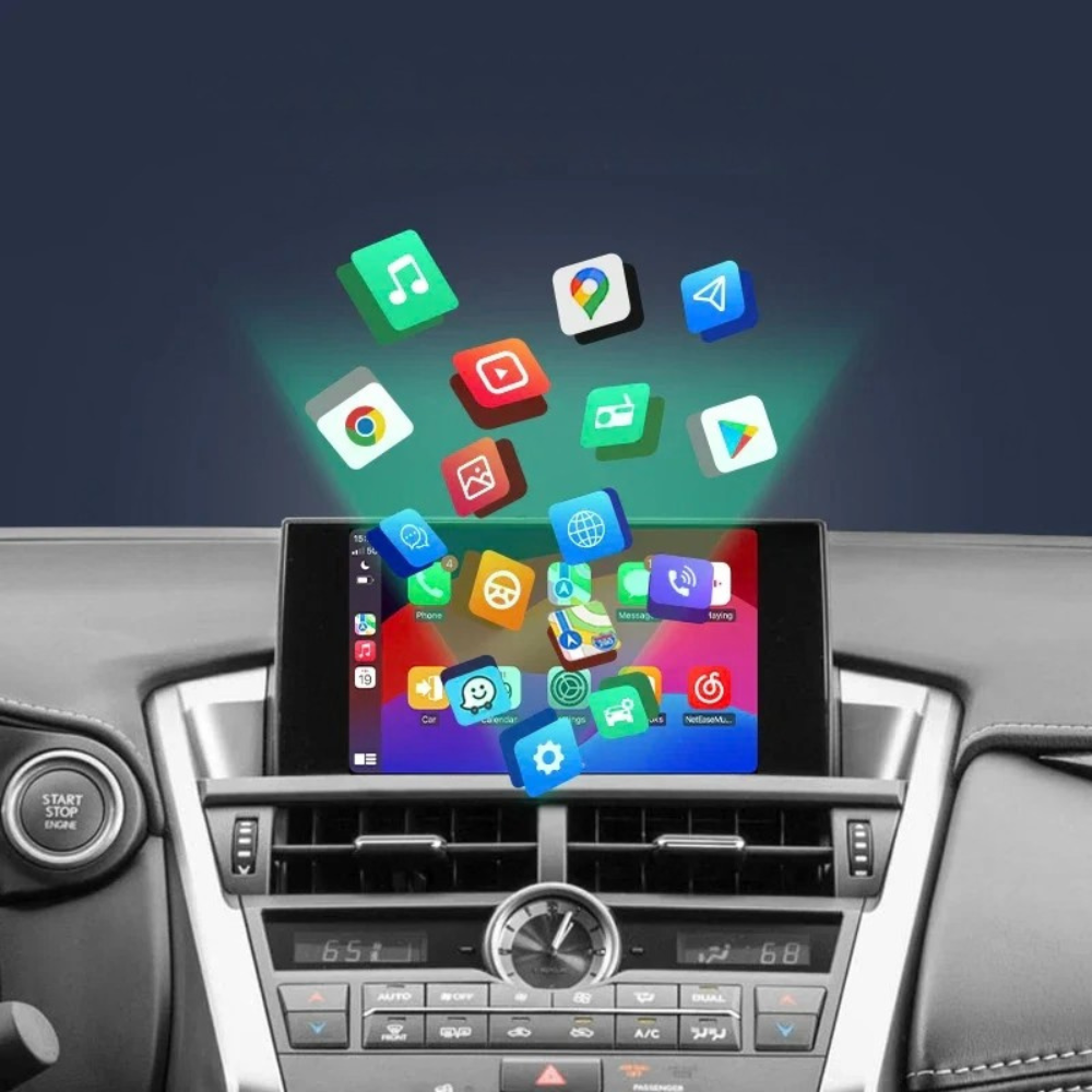 Apple CarPlay Android Auto Modul Lexus NX RX IS ES GS RC CT LS 2014-2019