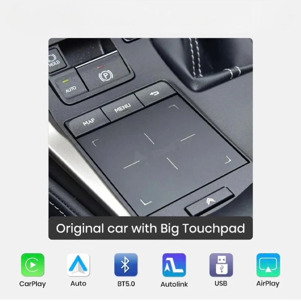 Apple CarPlay Android Auto Modul Lexus NX RX IS ES GS RC CT LS 2014-2019