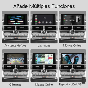 Módulo Apple CarPlay Android Auto Lexus NX RX IS ES GS RC CT LS 2014-2019