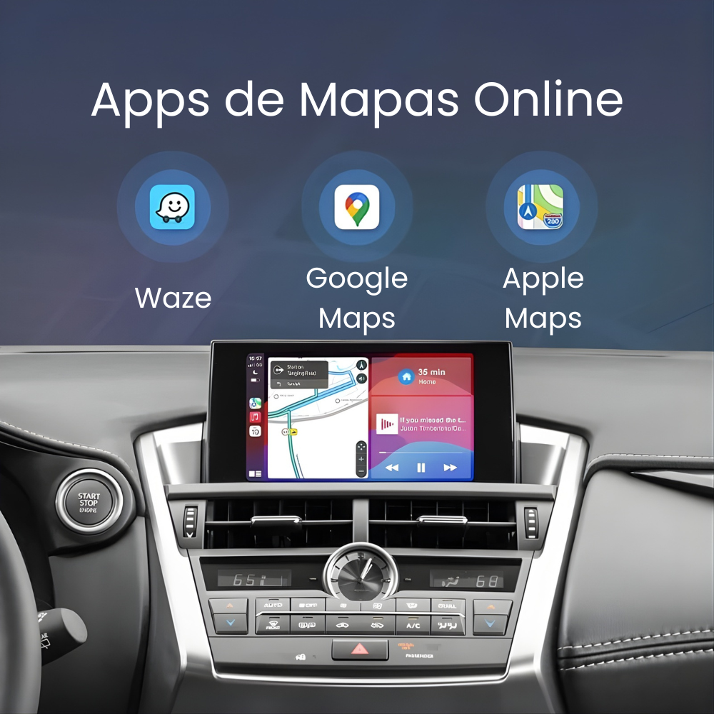 Apple CarPlay Android Auto Modul Lexus NX RX IS ES GS RC CT LS 2014-2019