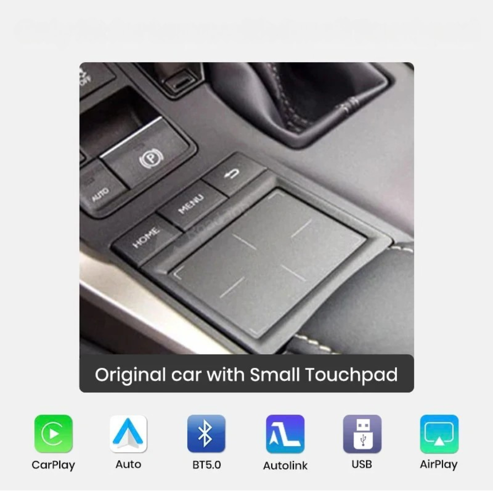 Apple CarPlay Android Auto Modul Lexus NX RX IS ES GS RC CT LS 2014-2019