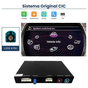 Apple CarPlay Android Auto Module Mini Cooper Clubman Countryman