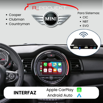 Apple CarPlay Android Auto Module Mini Cooper Clubman Countryman