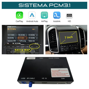 Apple CarPlay Android Auto Module Porsche PCM3.0 3.1 2008-2016