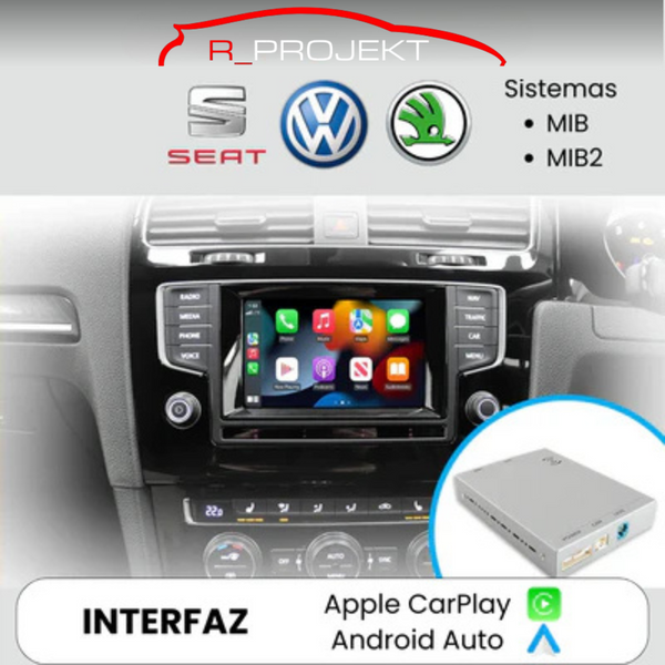 Wireless CarPlay & Android Auto Retrofit for VW, Seat, Skoda (MIB1/MIB2) | Golf 7, Leon 5F, Octavia