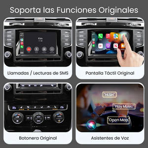 Wireless CarPlay & Android Auto Retrofit for VW, Seat, Skoda (MIB1/MIB2) | Golf 7, Leon 5F, Octavia