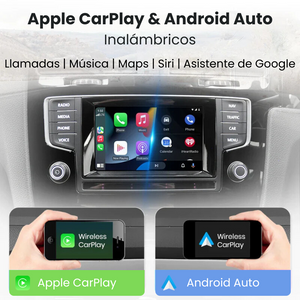 Wireless CarPlay & Android Auto Retrofit for VW, Seat, Skoda (MIB1/MIB2) | Golf 7, Leon 5F, Octavia