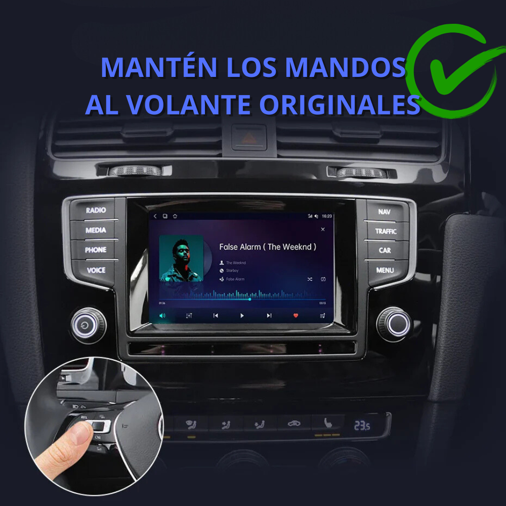 Módulo Apple CarPlay Android Auto Volkswagen Skoda Seat MIB / MIB2