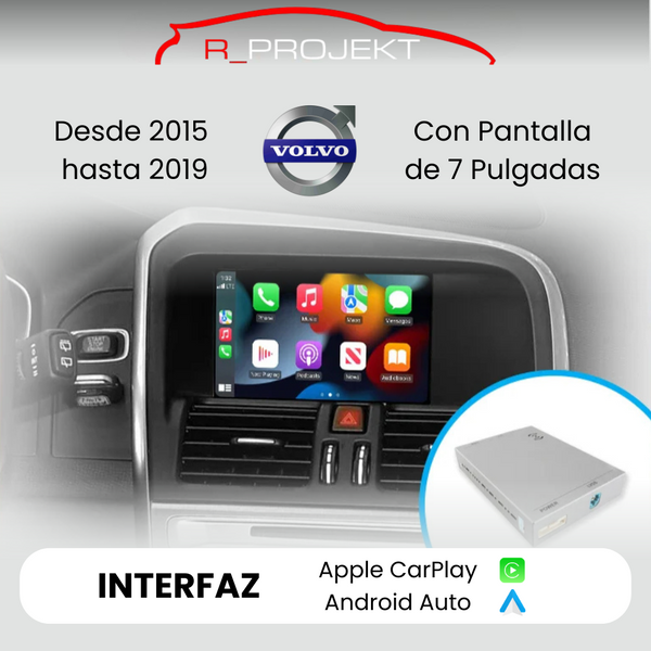 Apple CarPlay Android Auto Module Volvo 2015-2019
