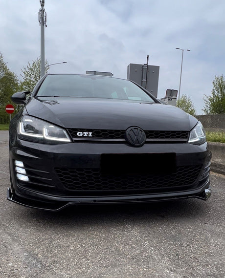 Lip delantero paragolpes VOLKSWAGEN GOLF MK7 MK7.5 GTI GTD - RProjekt