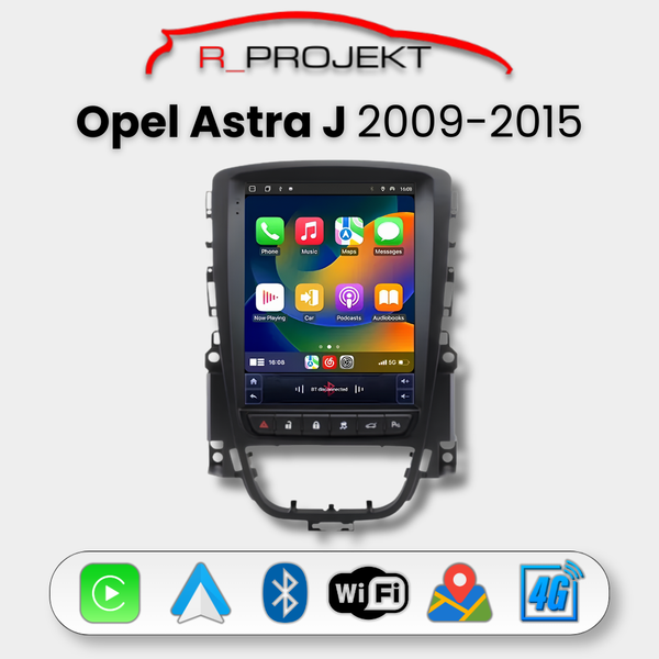 Android Auto Carplay Head Unit 10" Opel Astra J 2009-2015