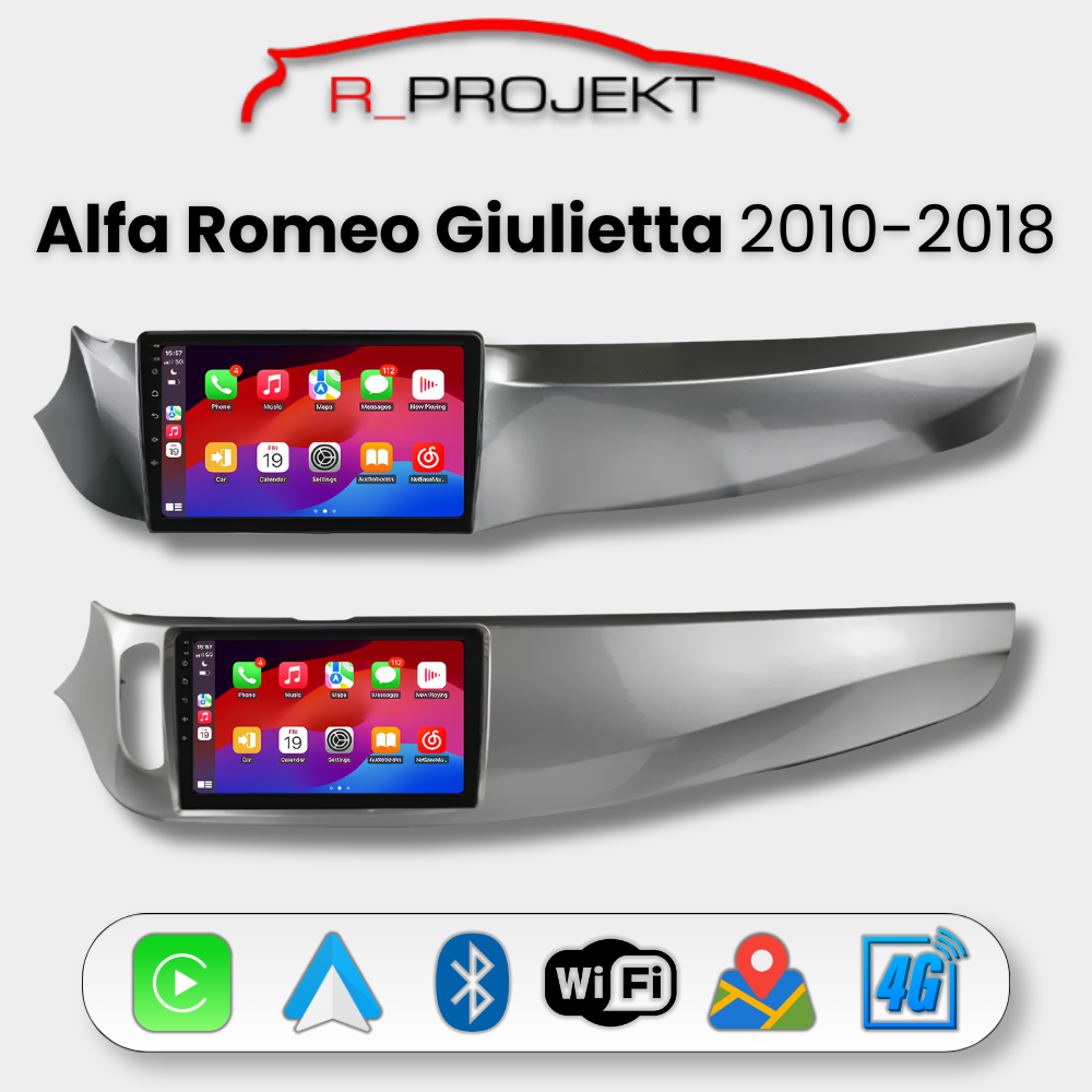 Autoradio Android Auto Carplay Alfa Romeo Giulietta 2010-2018
