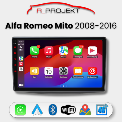 Autoradio Android Auto Carplay Alfa Romeo Mito 2008-2016