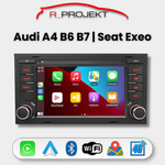 Pantalla Android Auto Carplay Audi A4 B6 B7 Seat Exeo