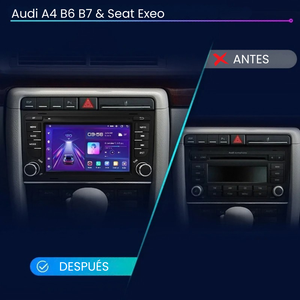 Android Auto CarPlay Autoradio Audi A4 B6 B7 Seat Exeo