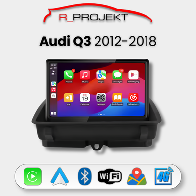 Pantalla Android Auto Carplay Audi Q3 2012-2018