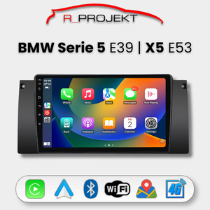 Pantalla Android Auto Carplay BMW E53 X5 Serie 5 E39