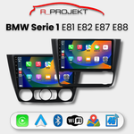 Pantalla Android Auto Carplay BMW Serie 1 E81 E82 E87 E88