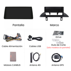 10-inch Android Auto Carplay Head Unit BMW 1 Series E81 E82 E87 E88