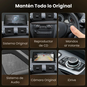 10-inch Android Auto Carplay Head Unit BMW 1 Series E81 E82 E87 E88