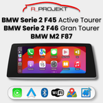 Pantalla Android Auto Carplay BMW Serie 2 Active Tourer F45 Gran Tourer F46 BMW M2 F87 2013-2018