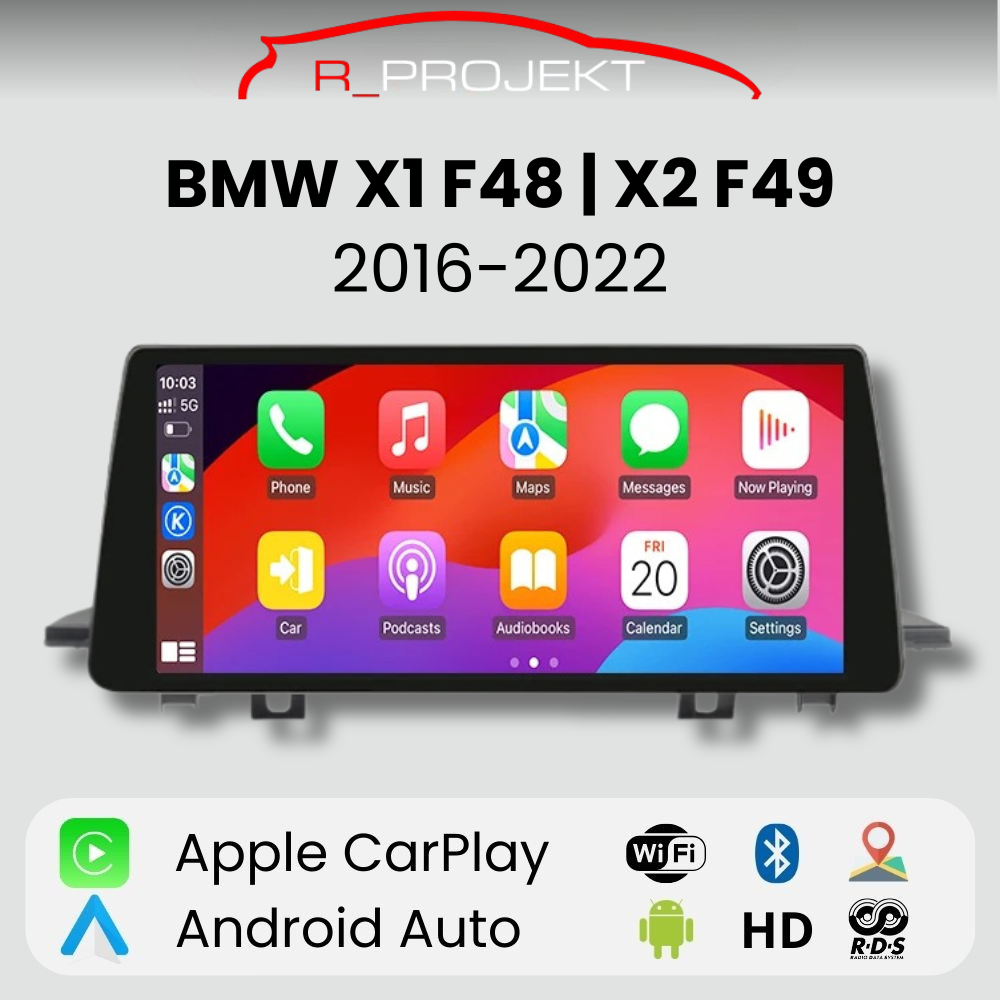 Android Auto Carplay BMW X1 F48 X2 F49 2016-2022 Head Unit