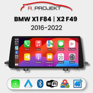 Pantalla Android Auto Carplay BMW X1 F48 X2 F49 2016-2022