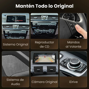 Android Auto Carplay BMW X1 F48 X2 F49 2016-2022 Head Unit