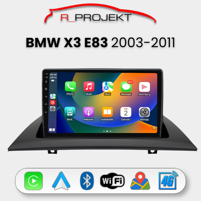 Pantalla Android Auto Carplay BMW X3 E83 2003-2011