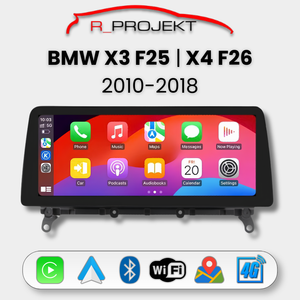 Pantalla Android Auto Carplay BMW X3 F25 2010-2017 X4 F26 2014-2018